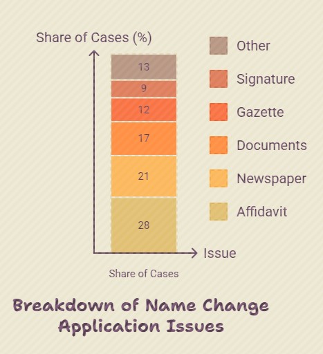 Why Should You Hire Name Change Agent in India| What Actually Goes Wrong: A Look at 1,250 Applications