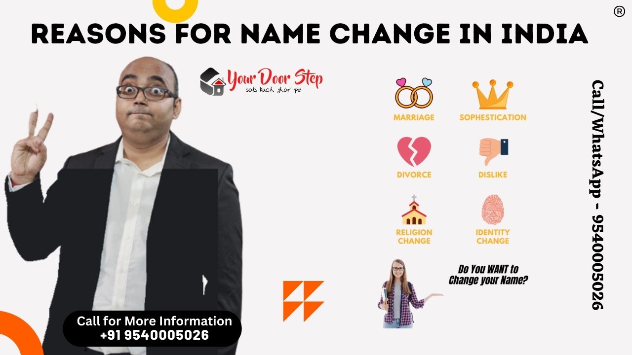 Name Change Online Service in India Name Change Procedure in India
